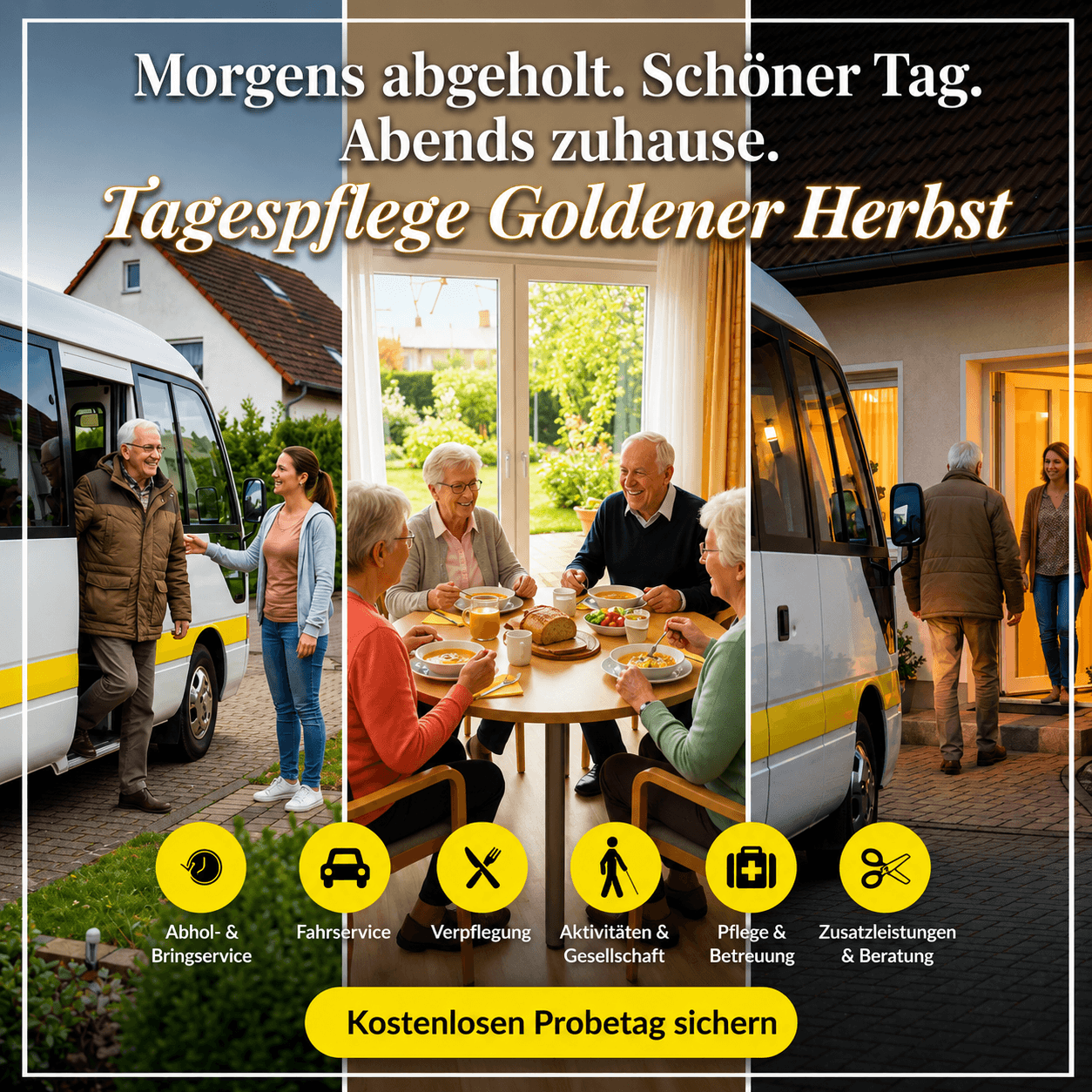 Von KI erstellte virale Werbeanzeige